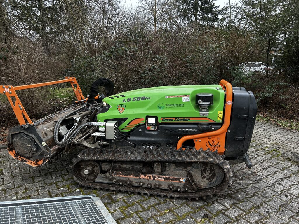 Baumfällung Maschine Fräse